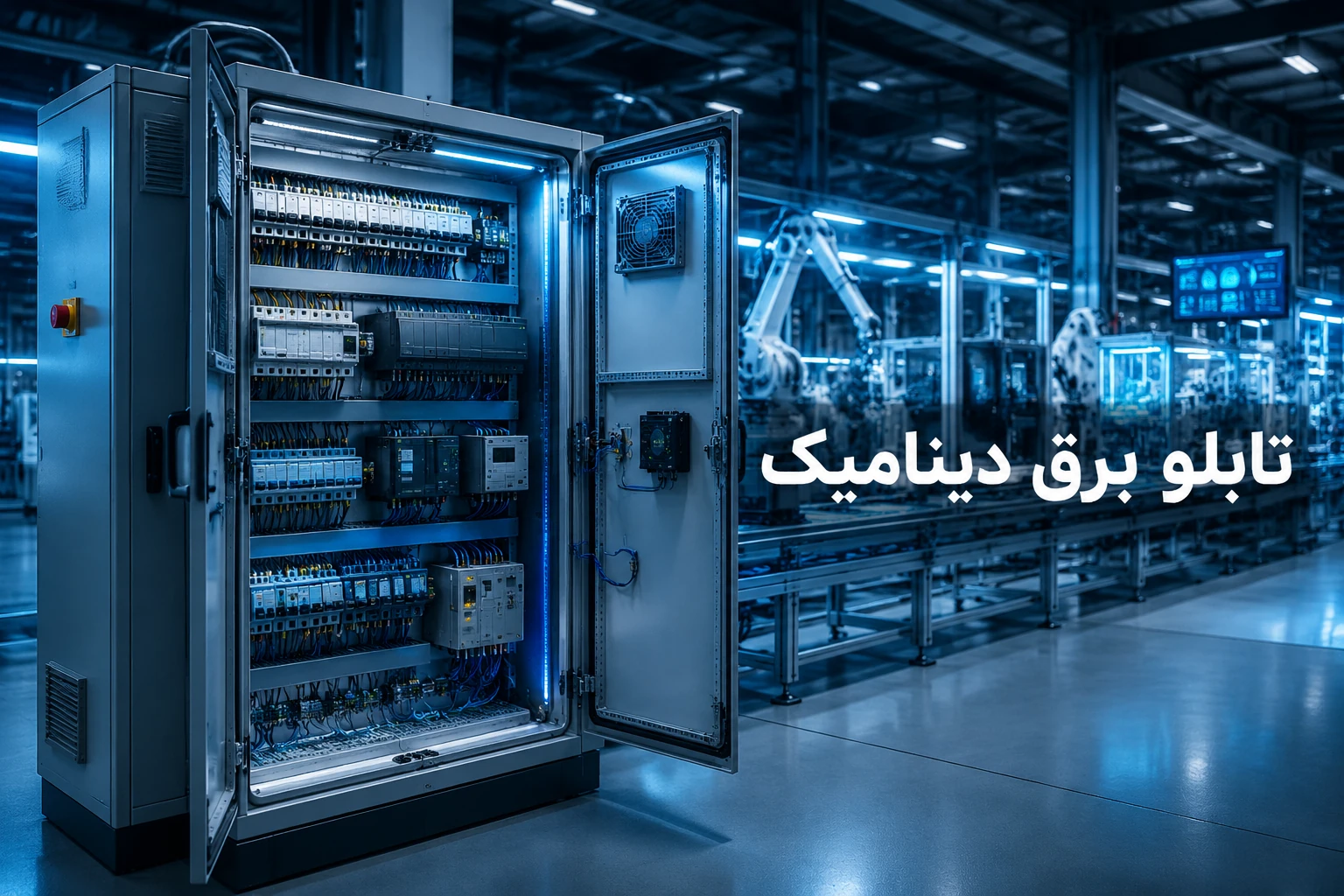 چگونه تابلو برق با مدل‌های دینامیک برای صنایع تولیدی سازگار می‌شود؟